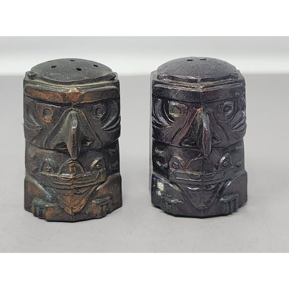 Vintage Hawaii & Totem Salt & Pepper‎ Shaker Sets - Picture 2 of 16